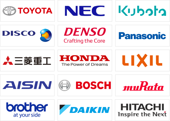 内定先の一部をご紹介